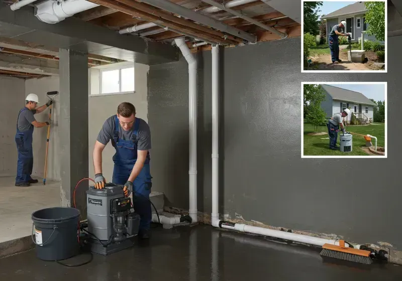 Basement Waterproofing and Flood Prevention process in Cumberland, IN